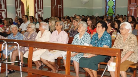 Missa em agradecimento e despedida às Irmãs Missionárias de Jesus Crucificado
