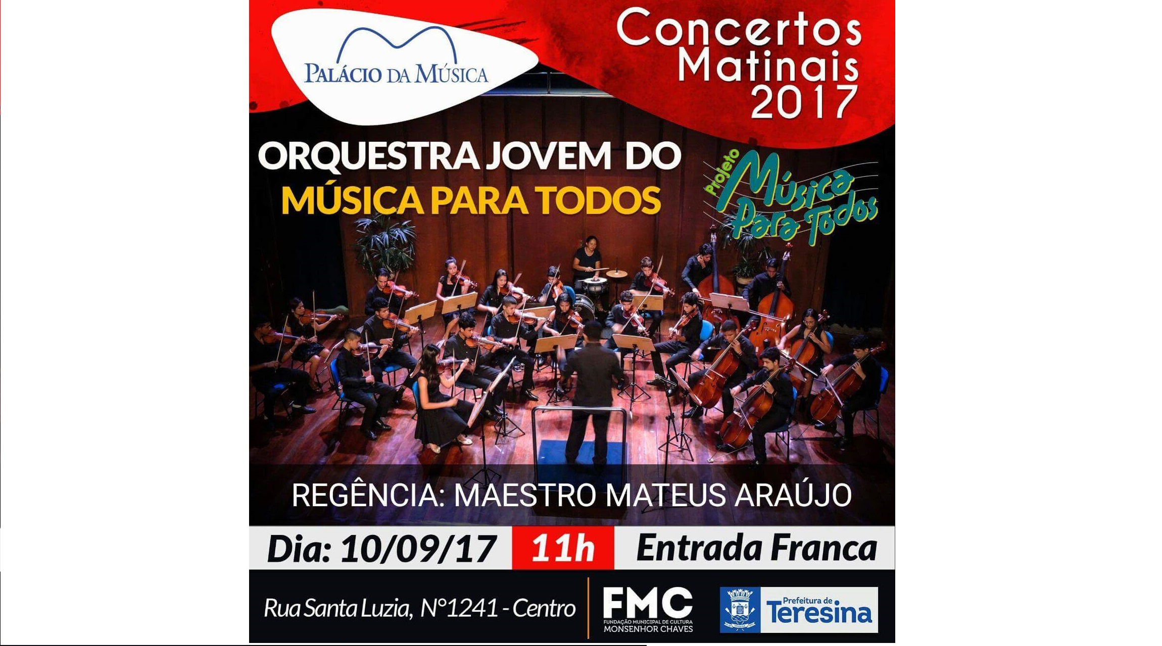 #DicaCultural – Concertos Matinais: Palácio da Música – 10 de Setembro
