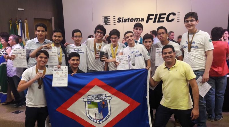 Alunos do Instituto Dom Barreto são premiados na II Olimpíada Nacional de Ciências