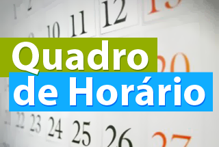 Quadro de horários 2018
