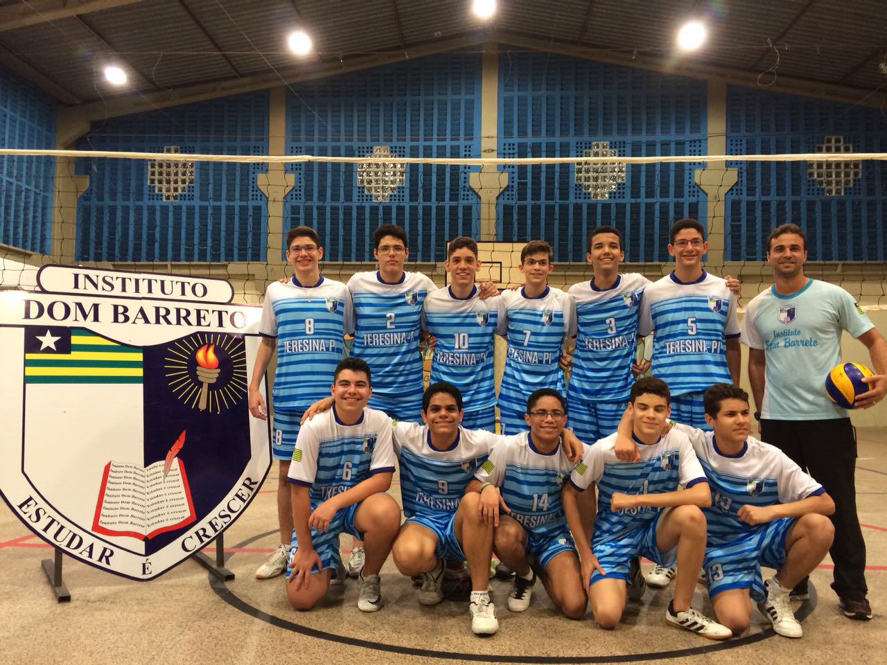 Instituto Dom Barreto conquista vaga para disputar o Campeonato Brasileiro Escolar de Vôlei, categoria Sub 17
