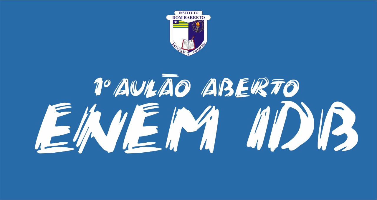 Inscrições para o 1º Aulão Aberto IDB
