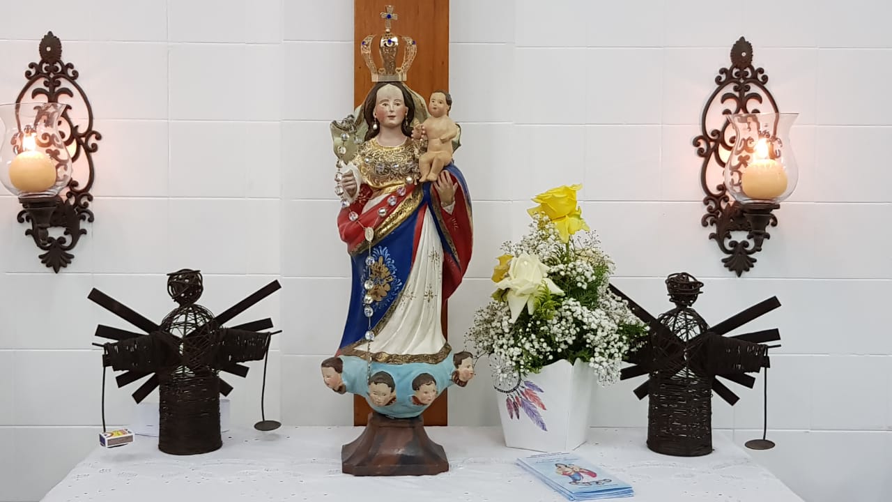 IDB recebe a imagem de Nossa Senhora do Amparo, Padroeira de Teresina