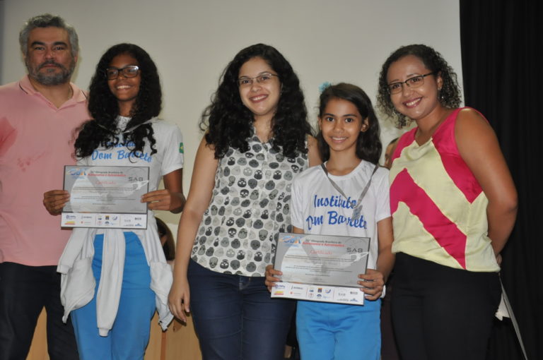 OBA 2018: IDB realiza entrega de medalhas aos brilhantes premiados
