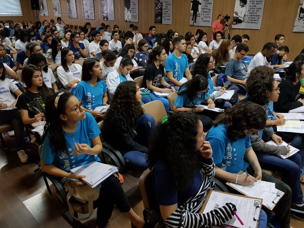Alunos do Instituto Dom Barreto participam de mega aulão do Projeto “Imersão ENEM 2019”