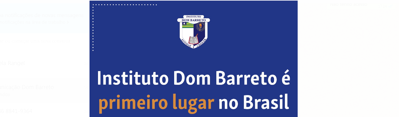 Enem 2018 – IDB primeiro lugar do Brasil
