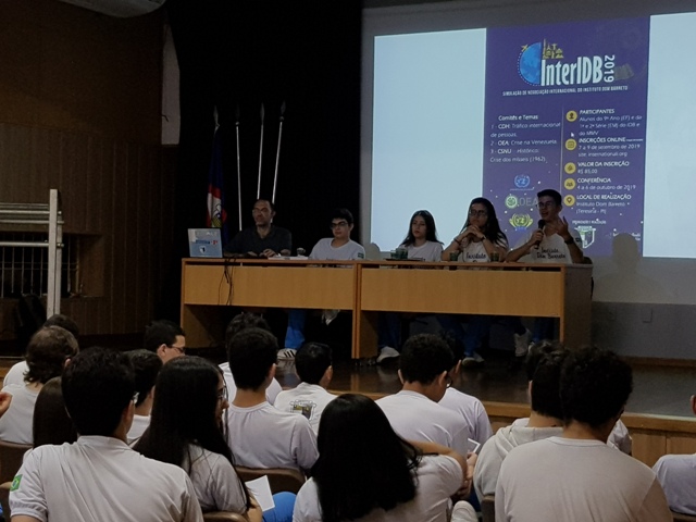 Vem aí a InterIDB – Simulação de Negociação Internacional para alunos do 9º Ano do Ensino Fundamental e da 1ª e 2ª Séries do Ensino Médio
