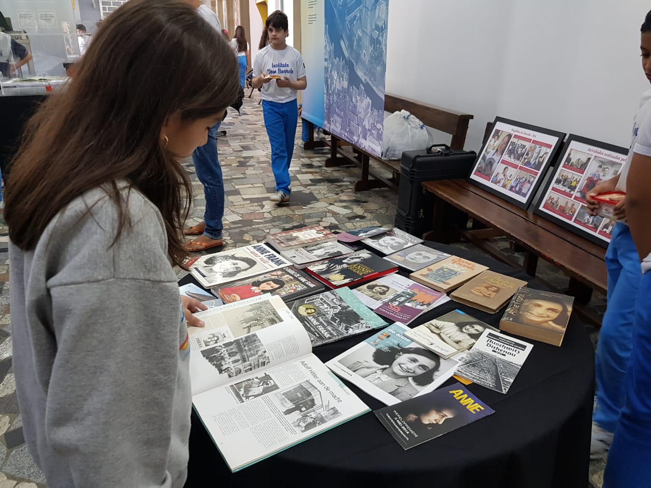 IDB recebe a exposição Aprendendo com Anne Frank
