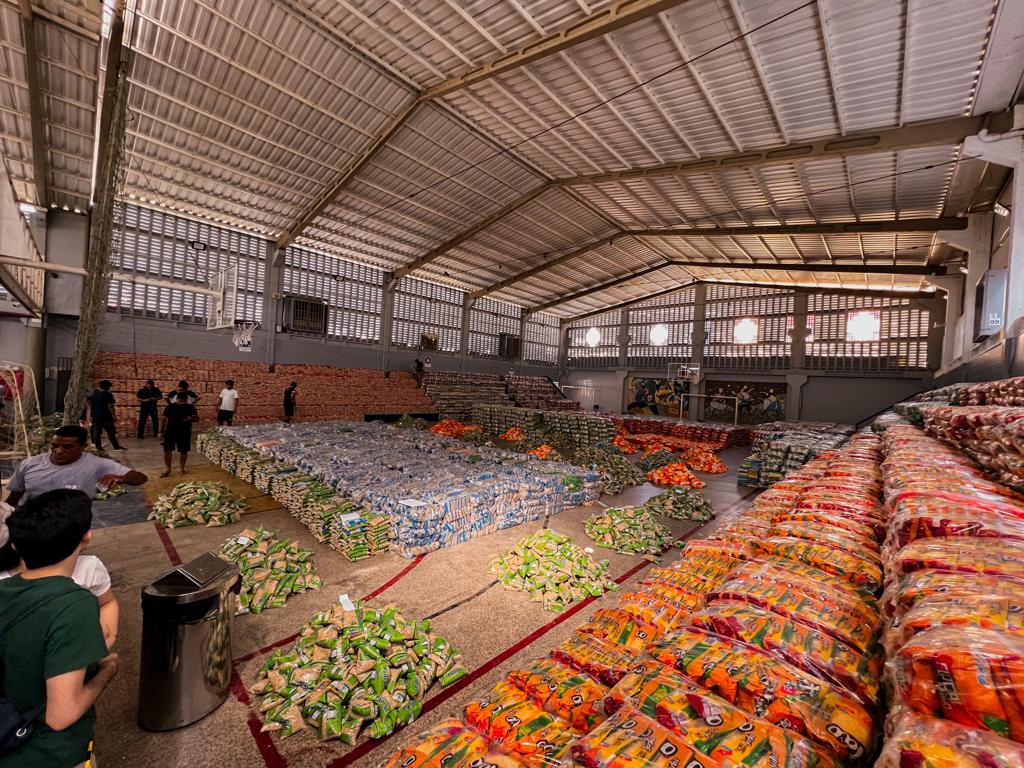 Alunos do IDB arrecadam mais de 190 toneladas de alimentos através de “Prova Especial” da Gincana 