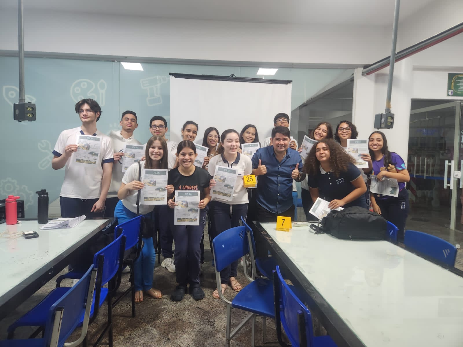Alunos da 1ª Série do Ensino Médio participam da disciplina eletiva “CSI IDB”