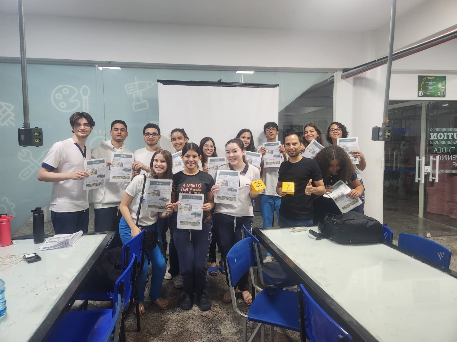 Alunos da 1ª Série do Ensino Médio participam da disciplina eletiva “CSI IDB”