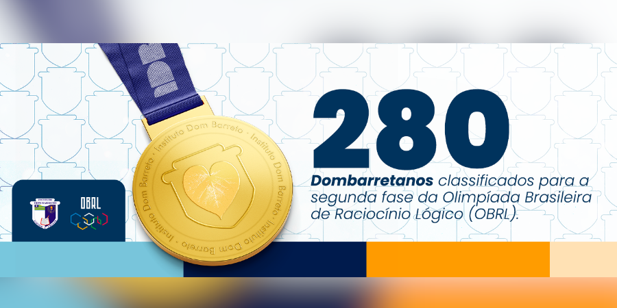 280 dombarretanos classificados para a segunda fase da Olimpíada Brasileira de Raciocínio Lógico (OBRL)