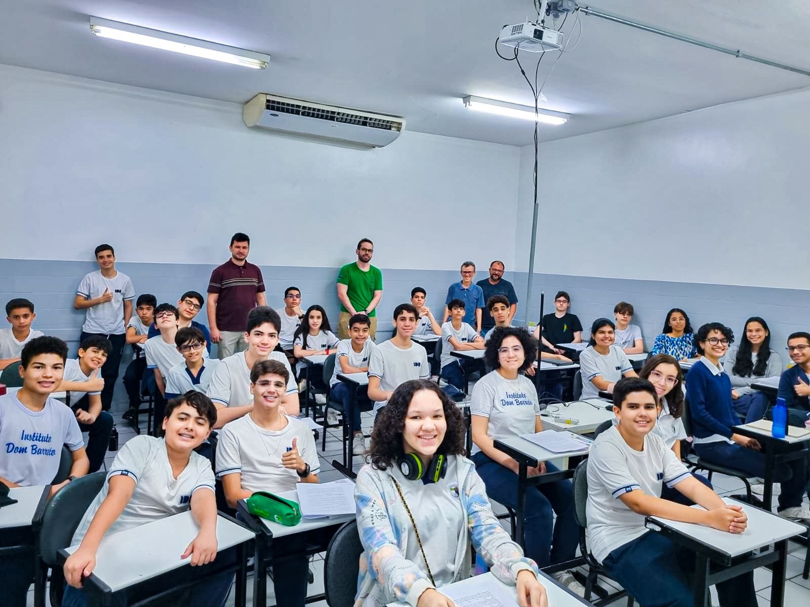 Matemática em Ação no Instituto Dom Barreto: um encontro de talentos e inspiração