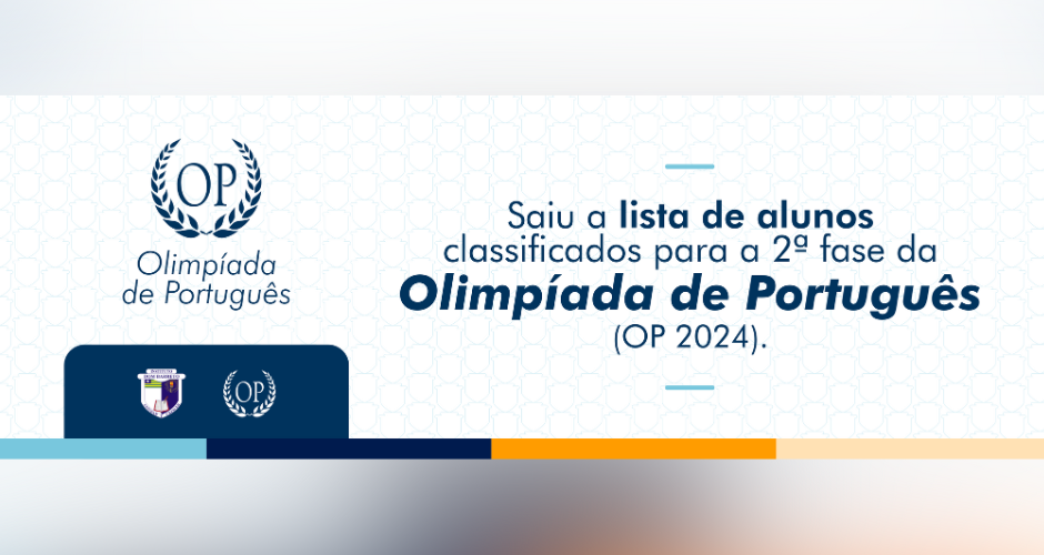 Classificados na 2ª fase da Olimpíada de Português (OP 2024)