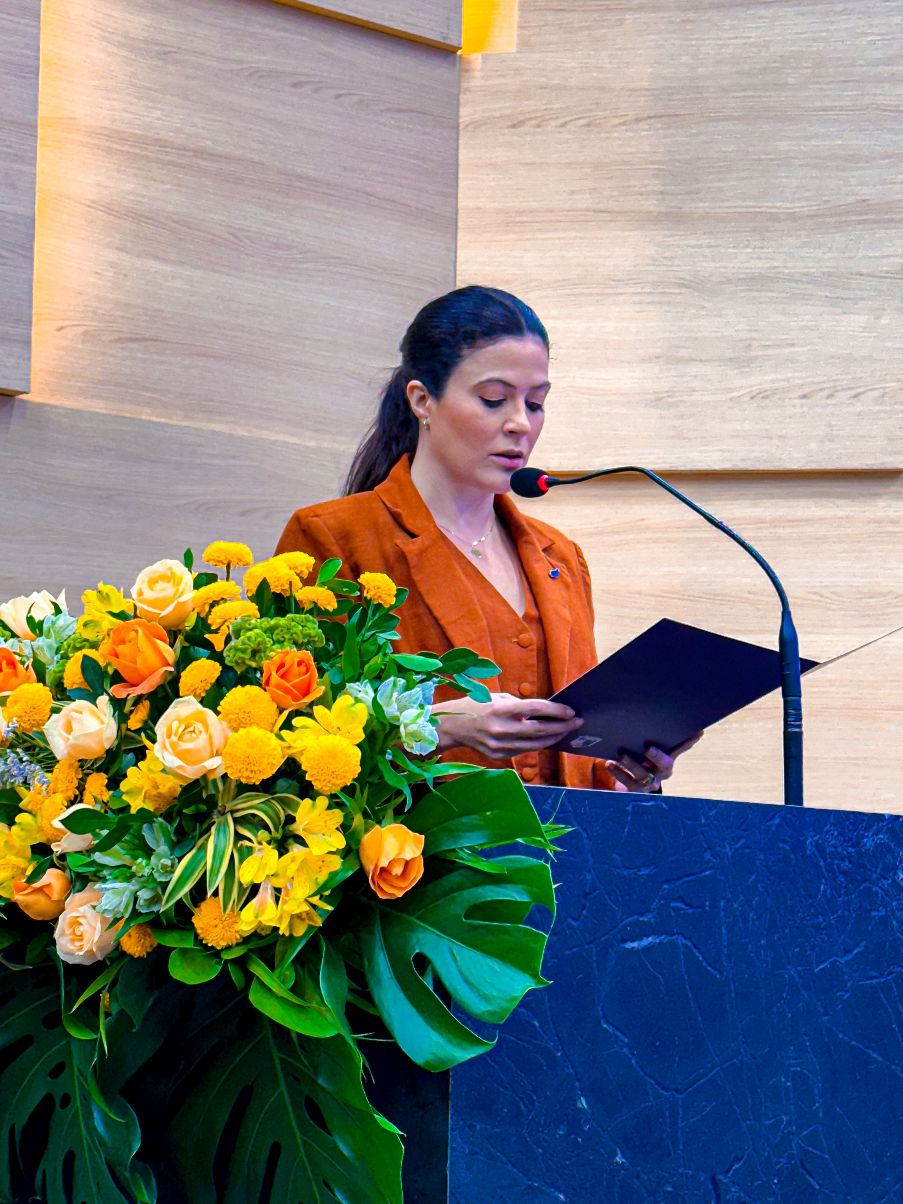 Discurso de Marcela Rangel