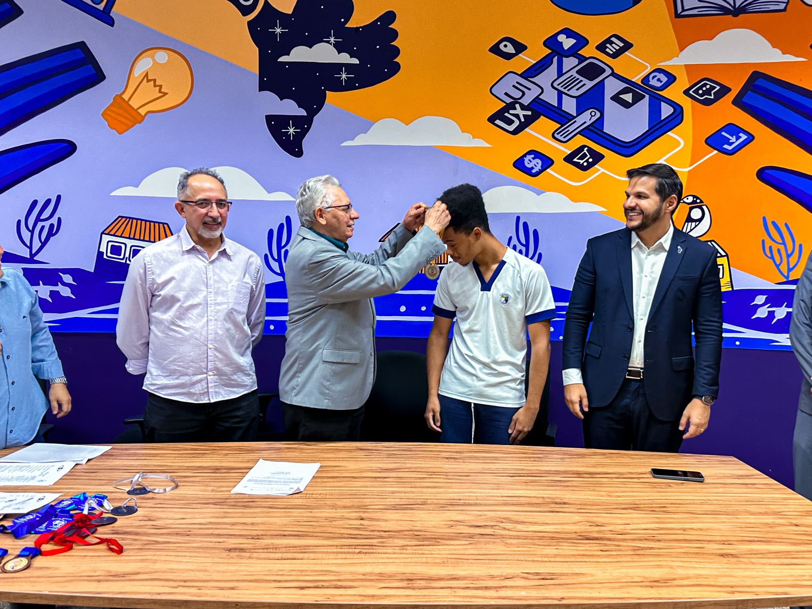 Cerimônia de entrega das premiações