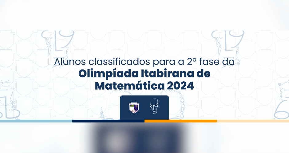 Lista de classificados para a Olimpíada Itabirana de Matemática