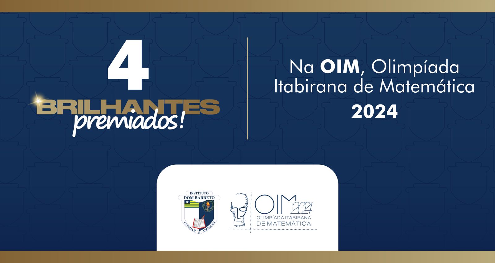 Resultado da Olimpíada Itabirana de Matemática - OIM 2024