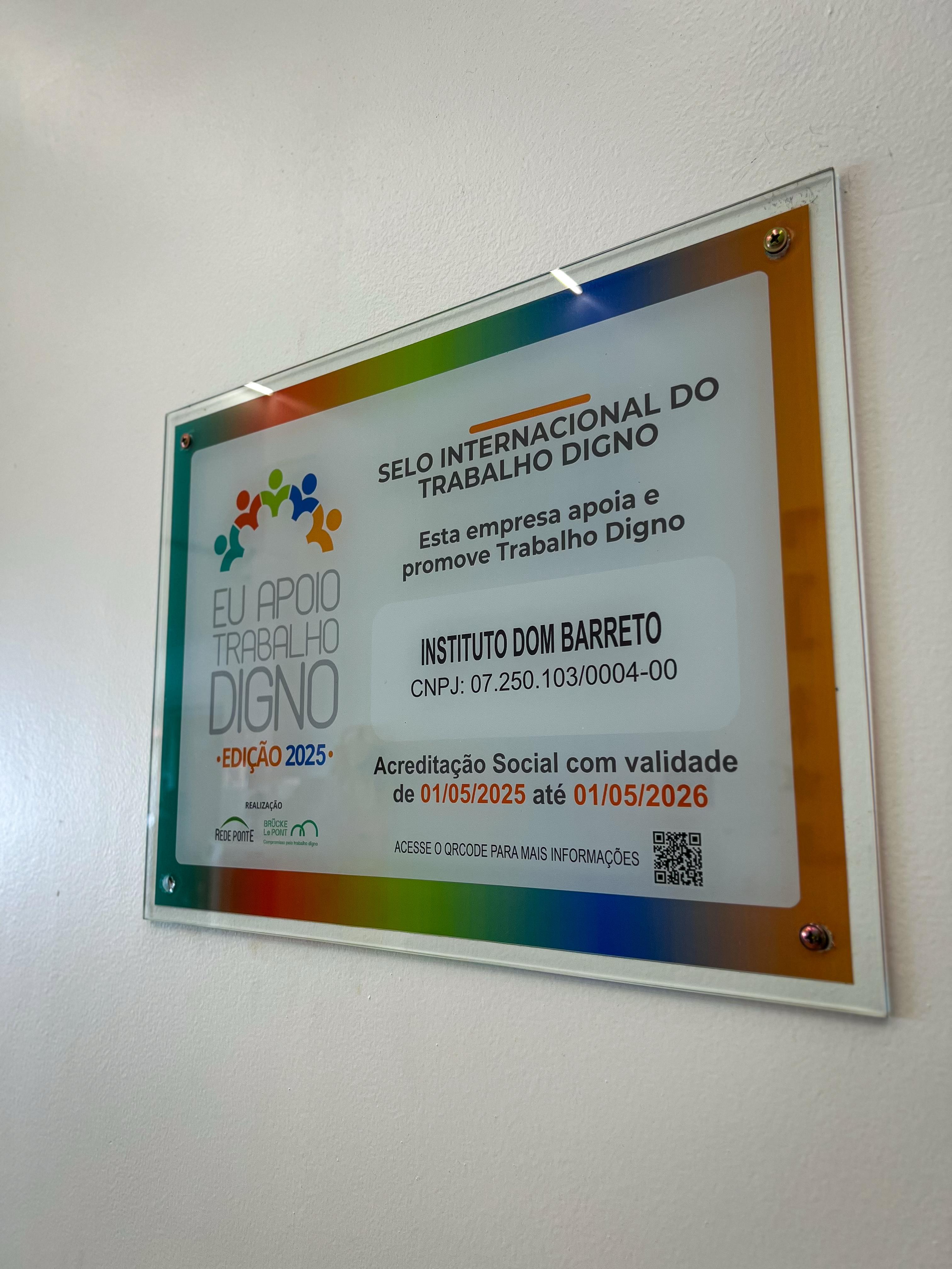 Selo Internacional do Trabalho Digno  - Foto 2