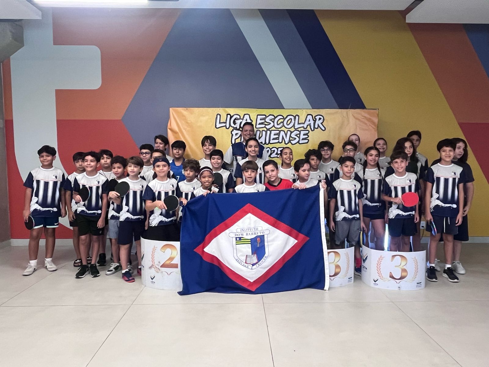 Instituto Dom Barreto brilha na 1ª etapa da Liga Escolar e conquista o Troféu Eficiência