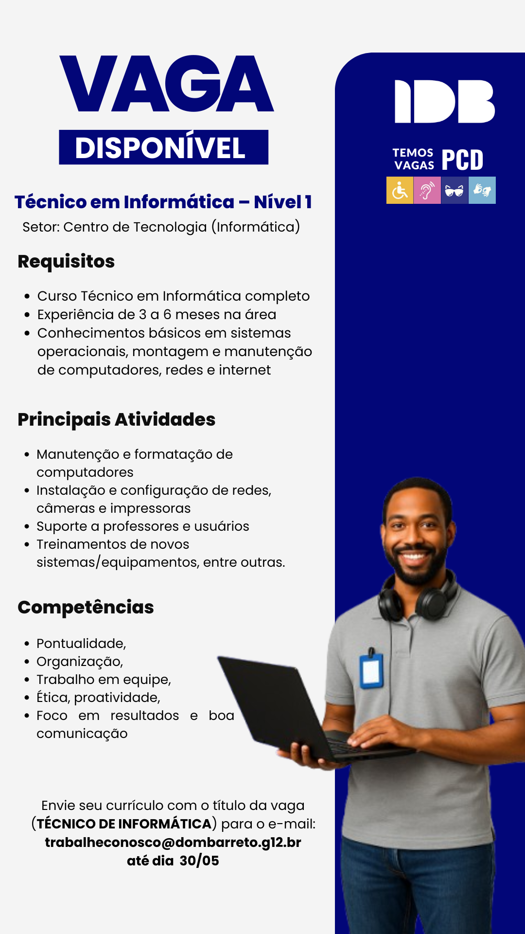 Técnico em Informática - Nível 1
