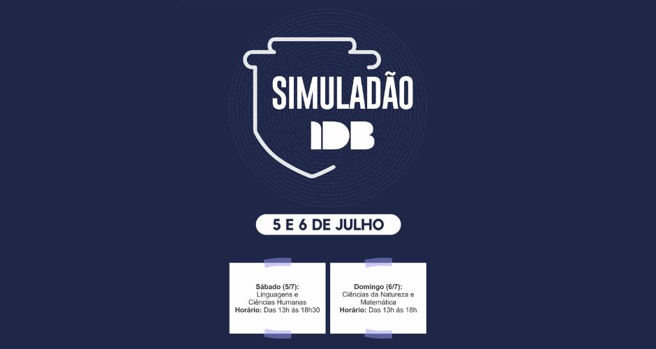  Instituto Dom Barreto promove Simuladão nos dias 5 e 6 de julho