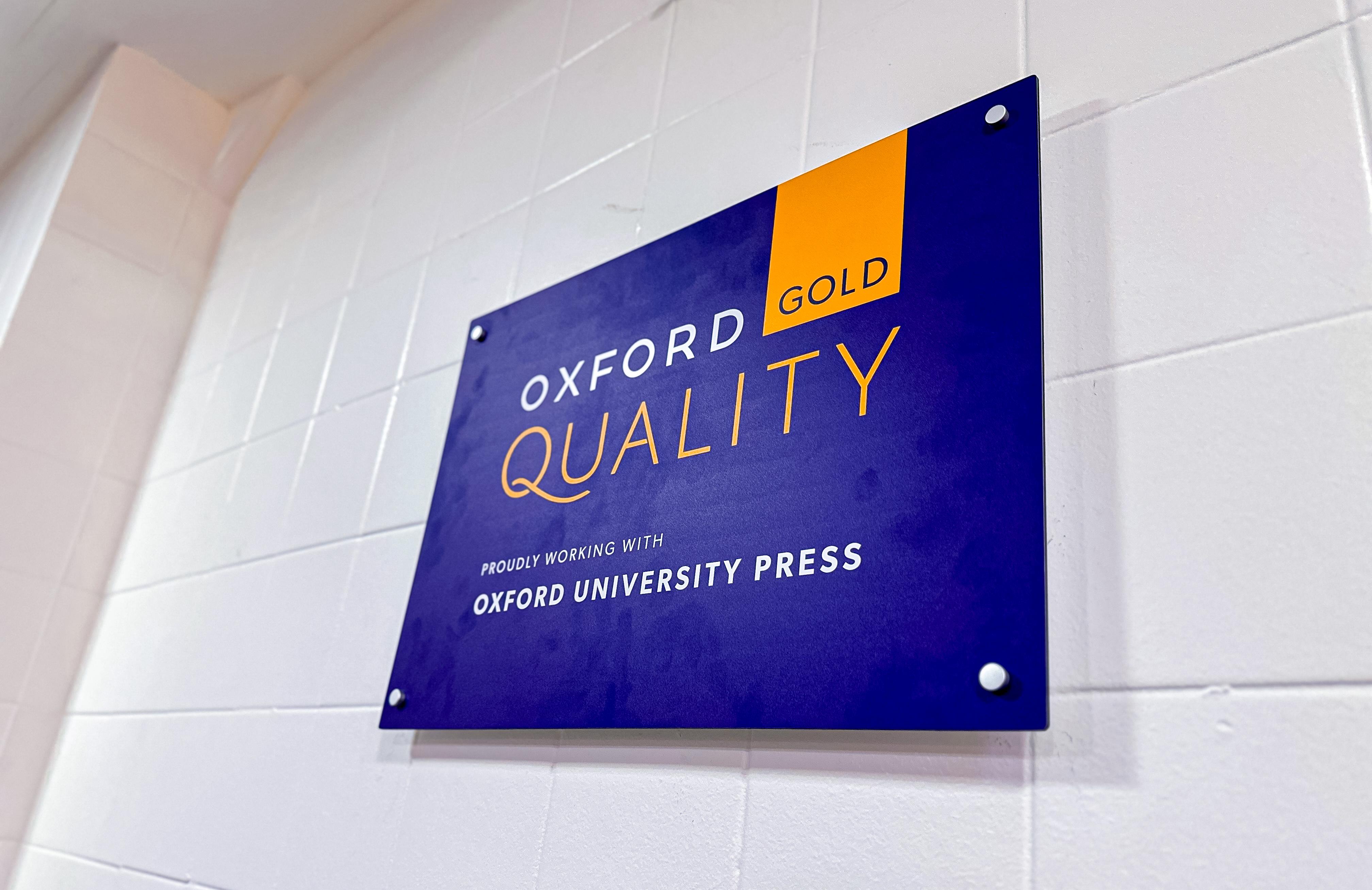 Instituto Dom Barreto é o primeiro do Brasil a receber o selo Oxford Quality Gold