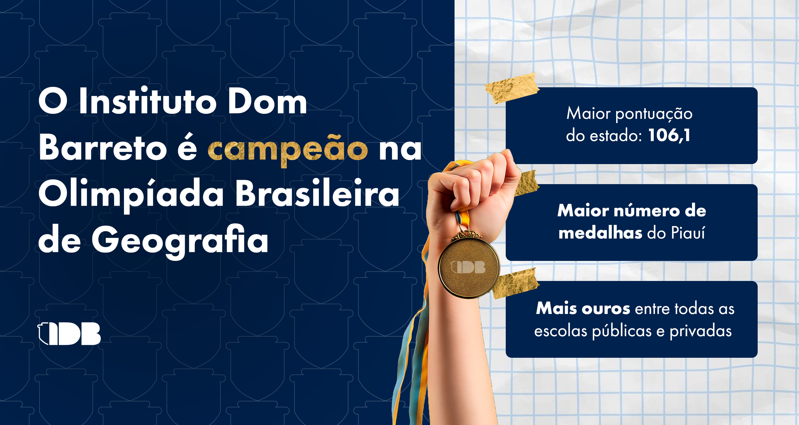 Dom Barreto lidera no Piauí com recorde de medalhas na OBG 2025