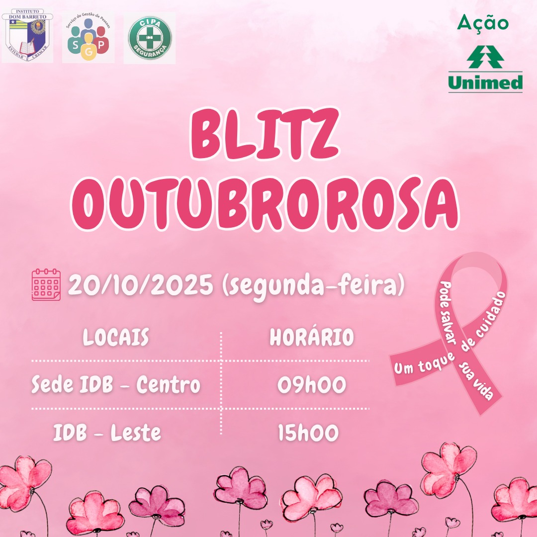 Blitz Outubro Rosa