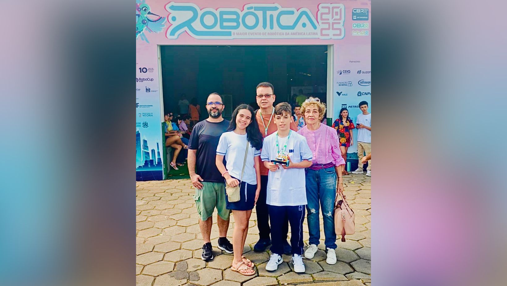 Alunos do IDB representam o Piauí na Etapa Nacional da Olimpíada Brasileira de Robótica