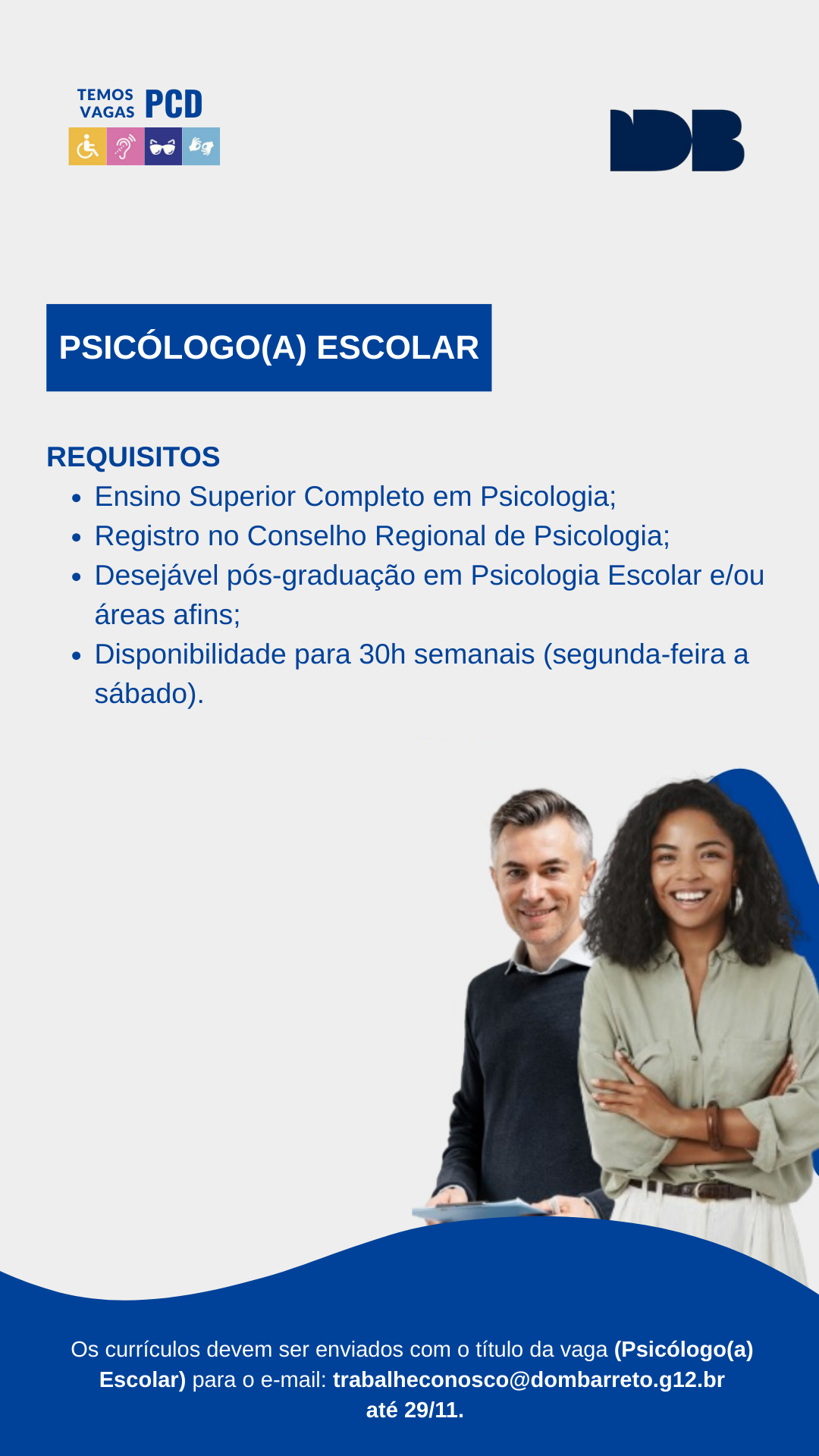 PSICÓLOGO(A) ESCOLAR