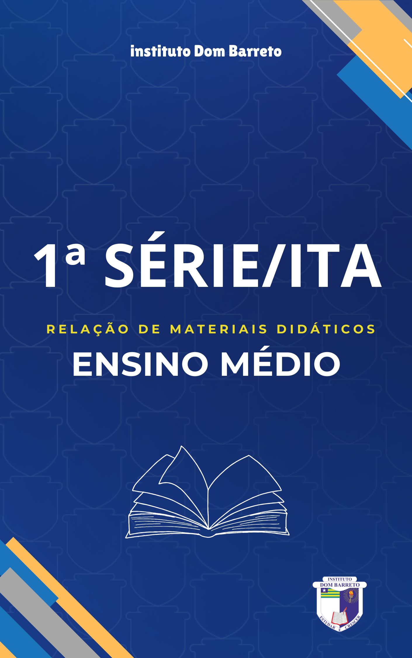 1ª Série ITA/IME Ensino Médio Lista de Livros