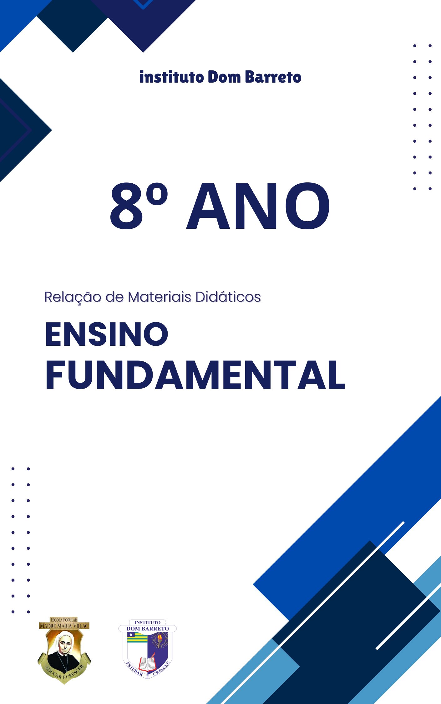 8º Ano Ensino Fundamental Lista de Livros