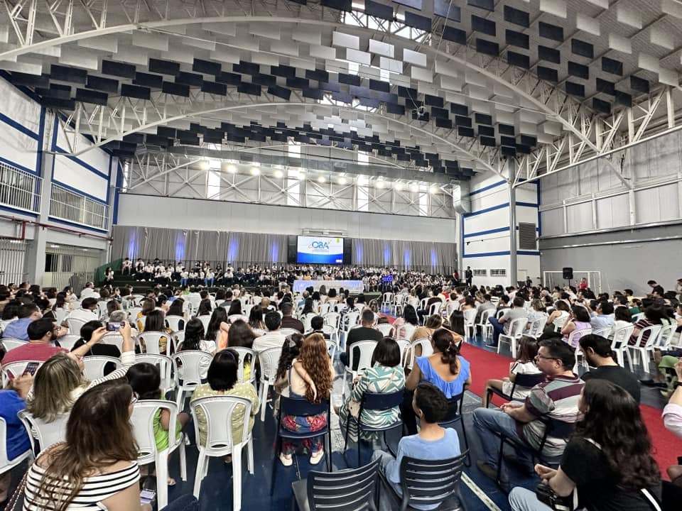 Cerimônia de entrega das medalhas