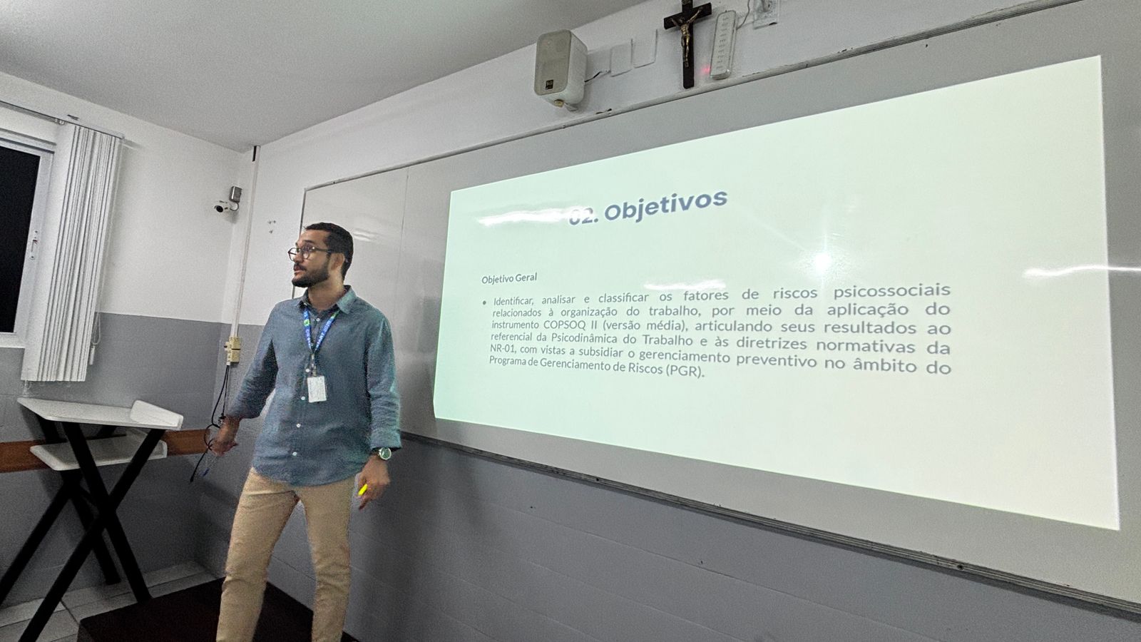 Apresentação de Resultados da Pesquisa dos Riscos Psicossociais para a liderança , RH, SESMT E CIPAA
