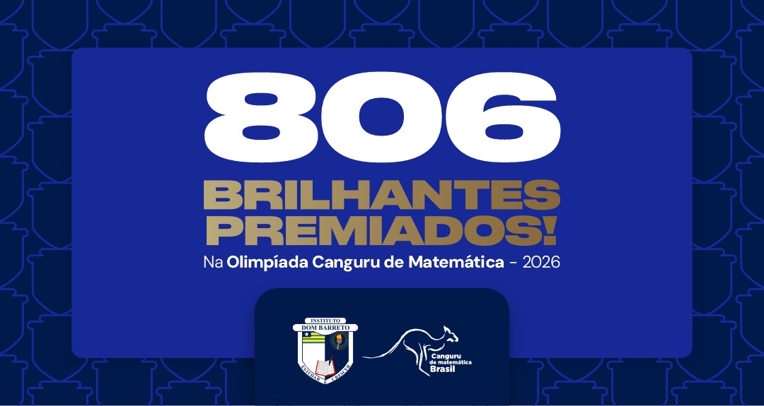 Instituto Dom Barreto conquista 806 premiações na Olimpíada Canguru de Matemática 2026