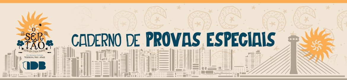 Caderno de Provas Especiais da XLI Gincana Cultural 