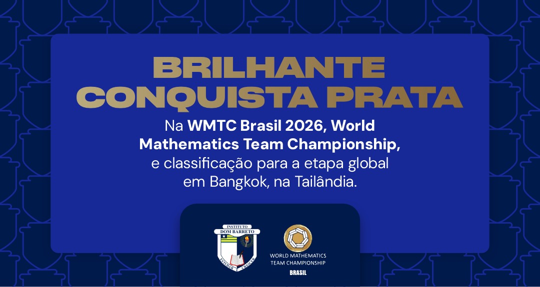 Aluno do IDB conquista medalha de prata no WMTC Brasil 2026 e garante vaga na etapa global