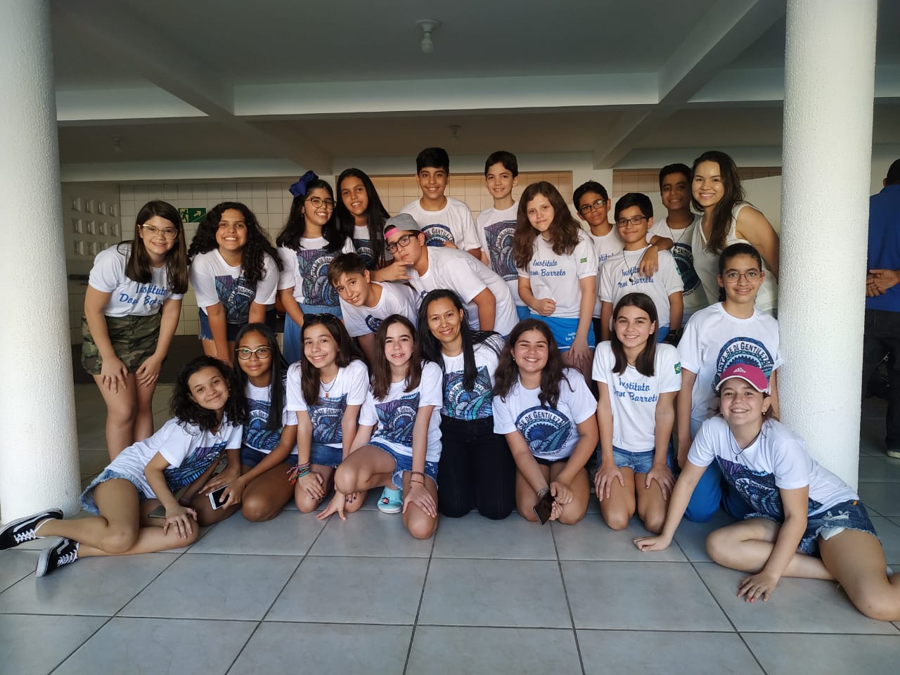 Alunos do 6º Ano do Ensino Fundamental realizam atividades do Projeto Gentileza